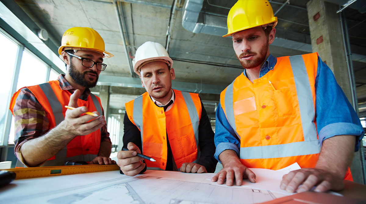 The construction business the owner site is jam-packed